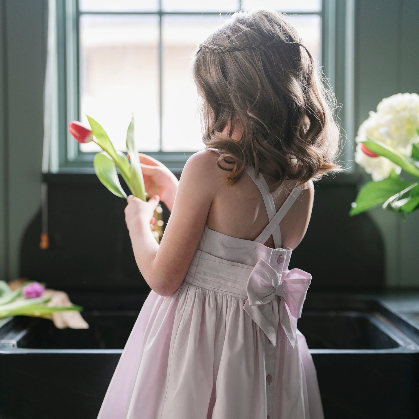 Organic Embroidered Special Sundress