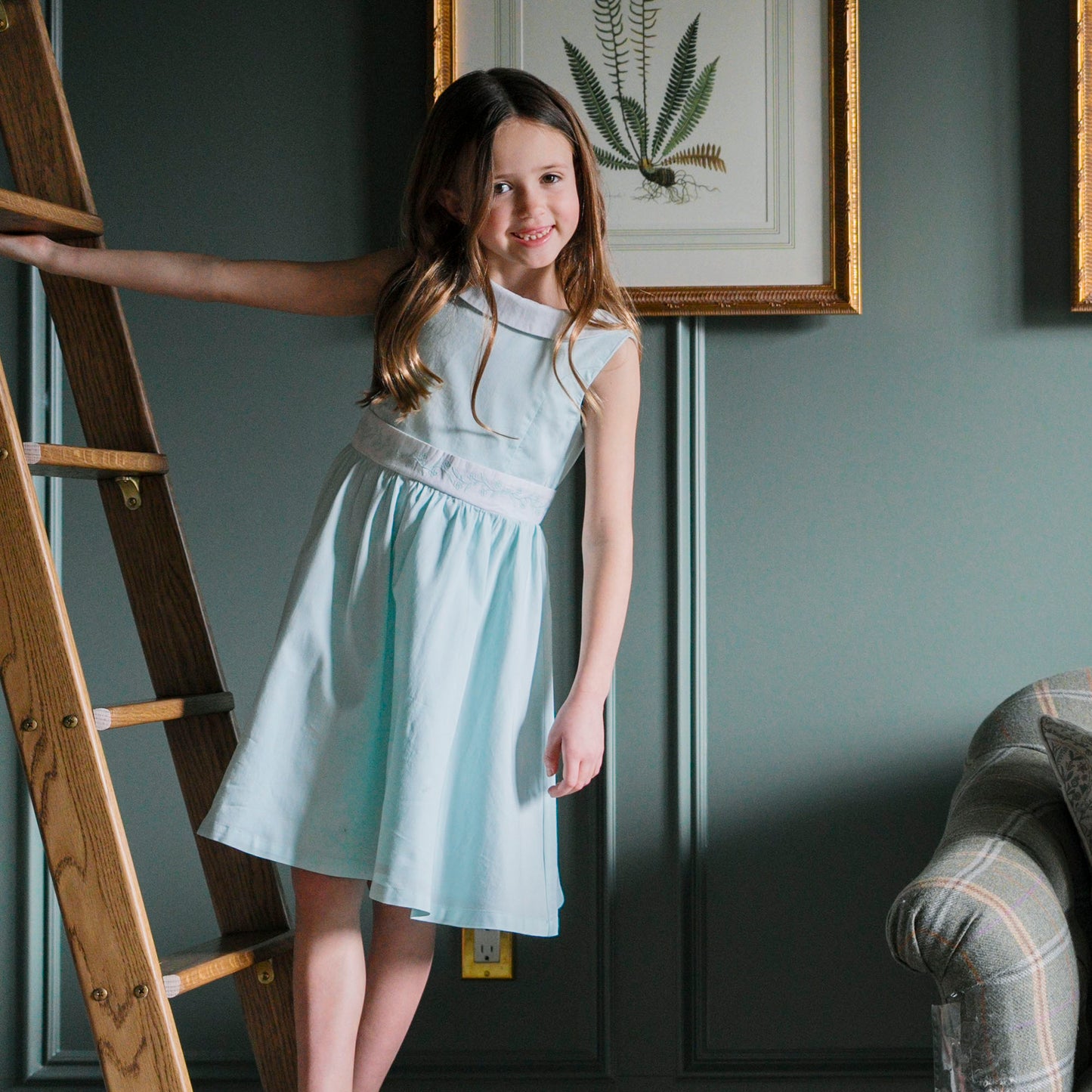 Organic Sateen Party Dress
