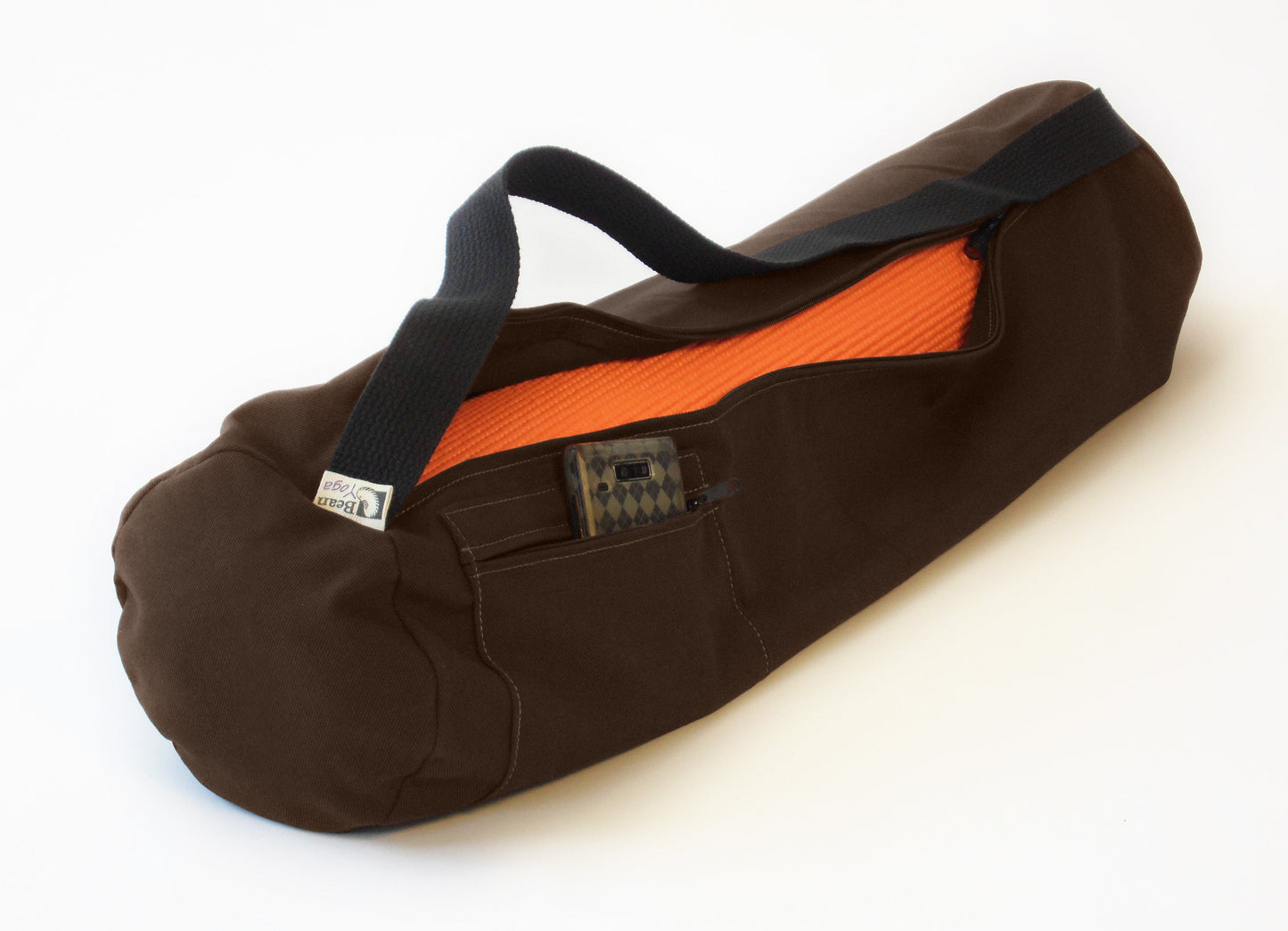 Durable Cotton Yoga Mat Bag, Made in USA - Large and Extra Large Options Available