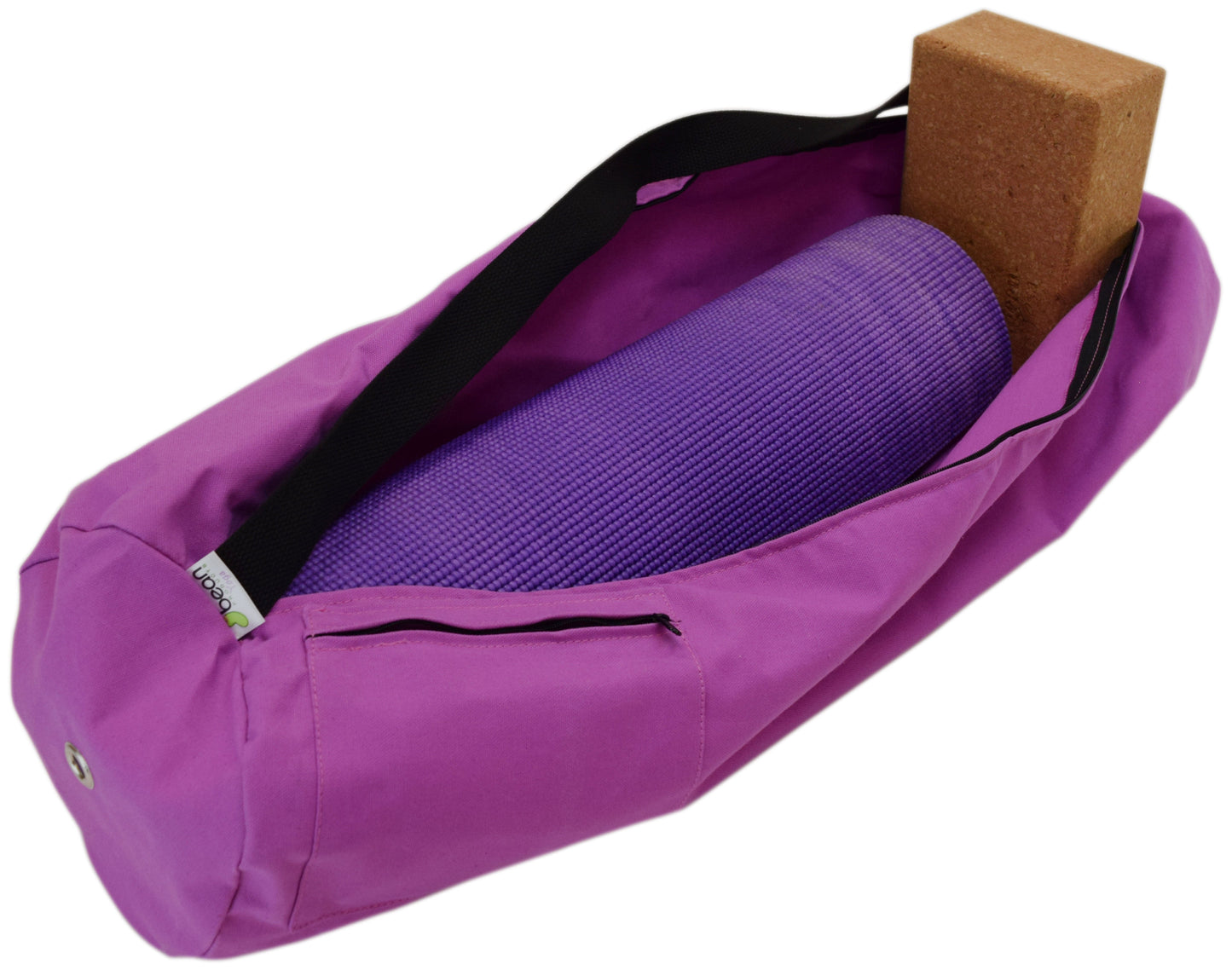 Durable Cotton Yoga Mat Bag, Made in USA - Large and Extra Large Options Available