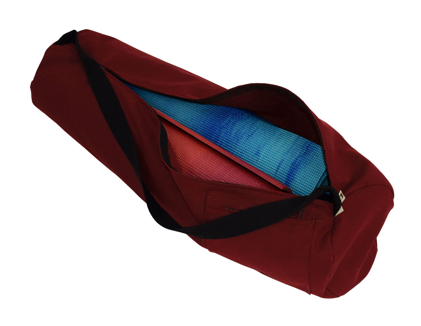 Durable Cotton Yoga Mat Bag, Made in USA - Large and Extra Large Options Available