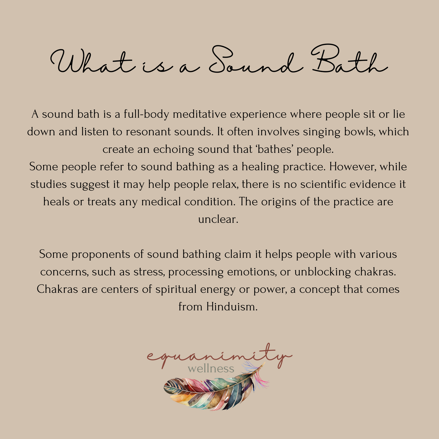 Group Sound Healing "Sound Bath" Your Location