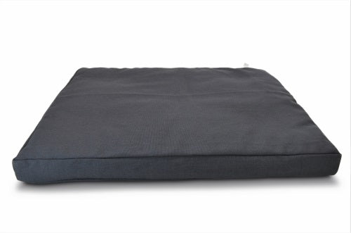 Zabuton Meditation Base Cushion - Hemp Fabric Cover, Recycled Cotton Interior