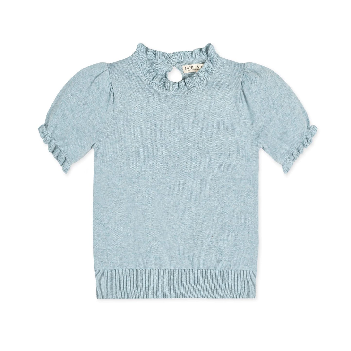 Organic Puff Sleeve Sweater - Baby