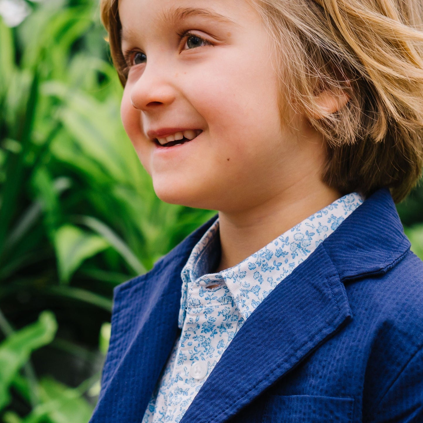 Organic Seersucker Suit Jacket