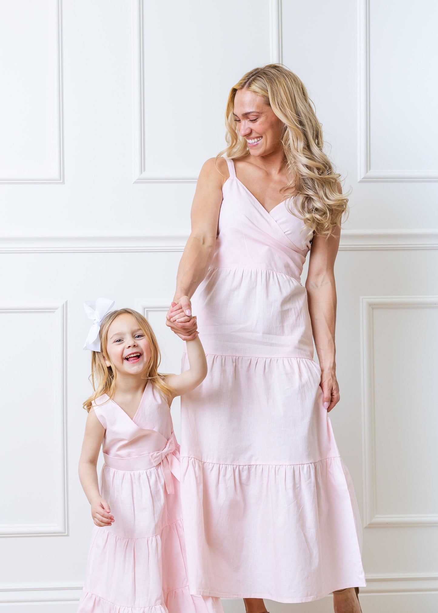 Tiered Wrap Dress