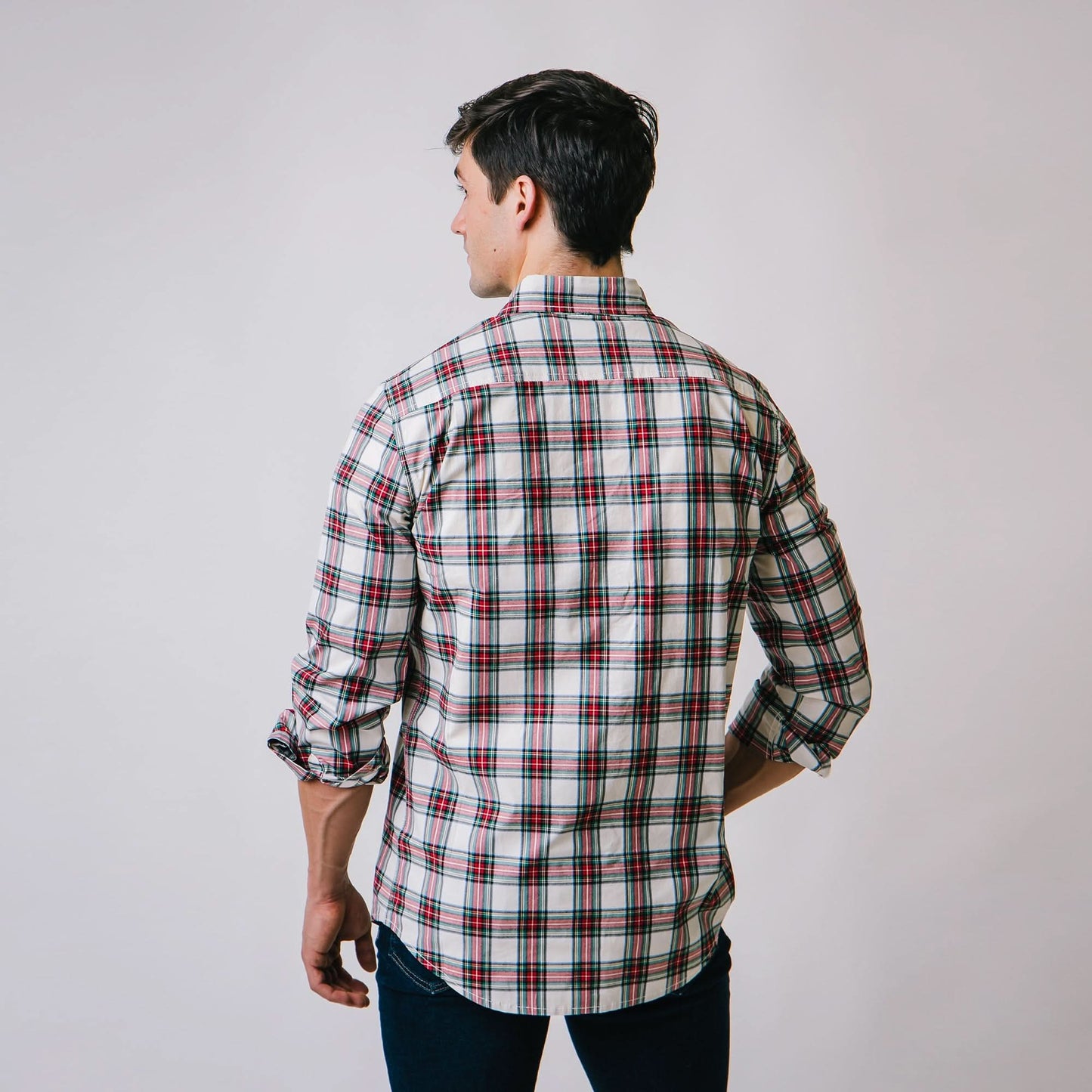 Stretch Poplin Button Down Organic Shirt