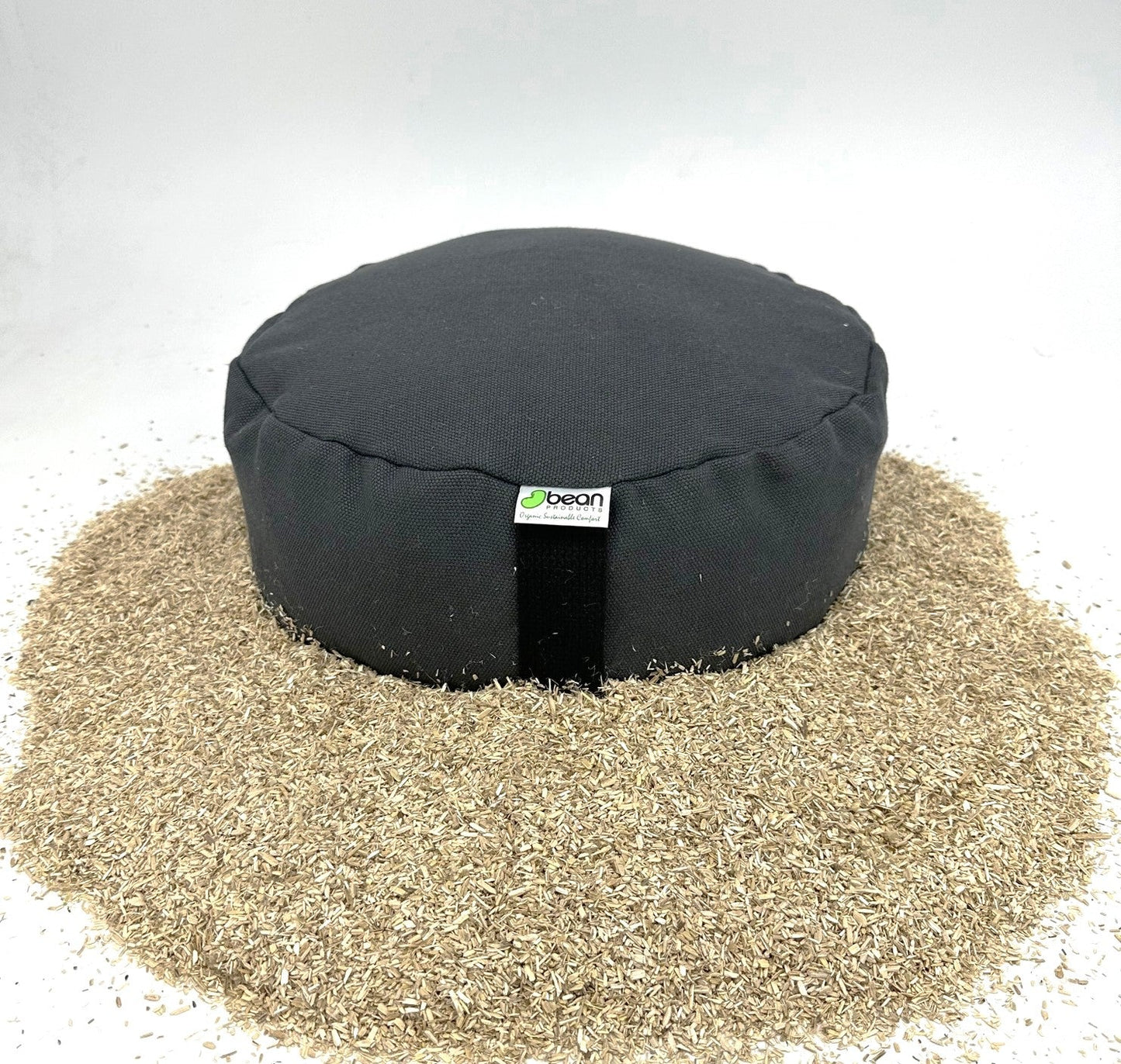 Zafu Meditation Cushion 100% Hemp - Hemp Fabric and Hemp Hurd Filling from Midwest USA CARBON NEGATIVE