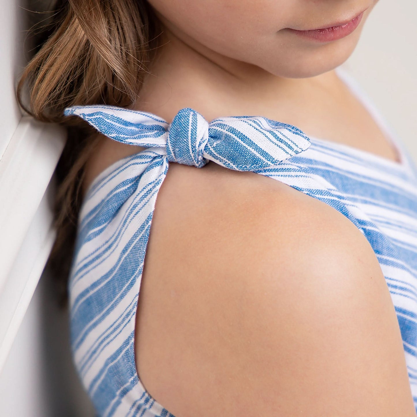 Bow Shoulder Swing Dress - Baby