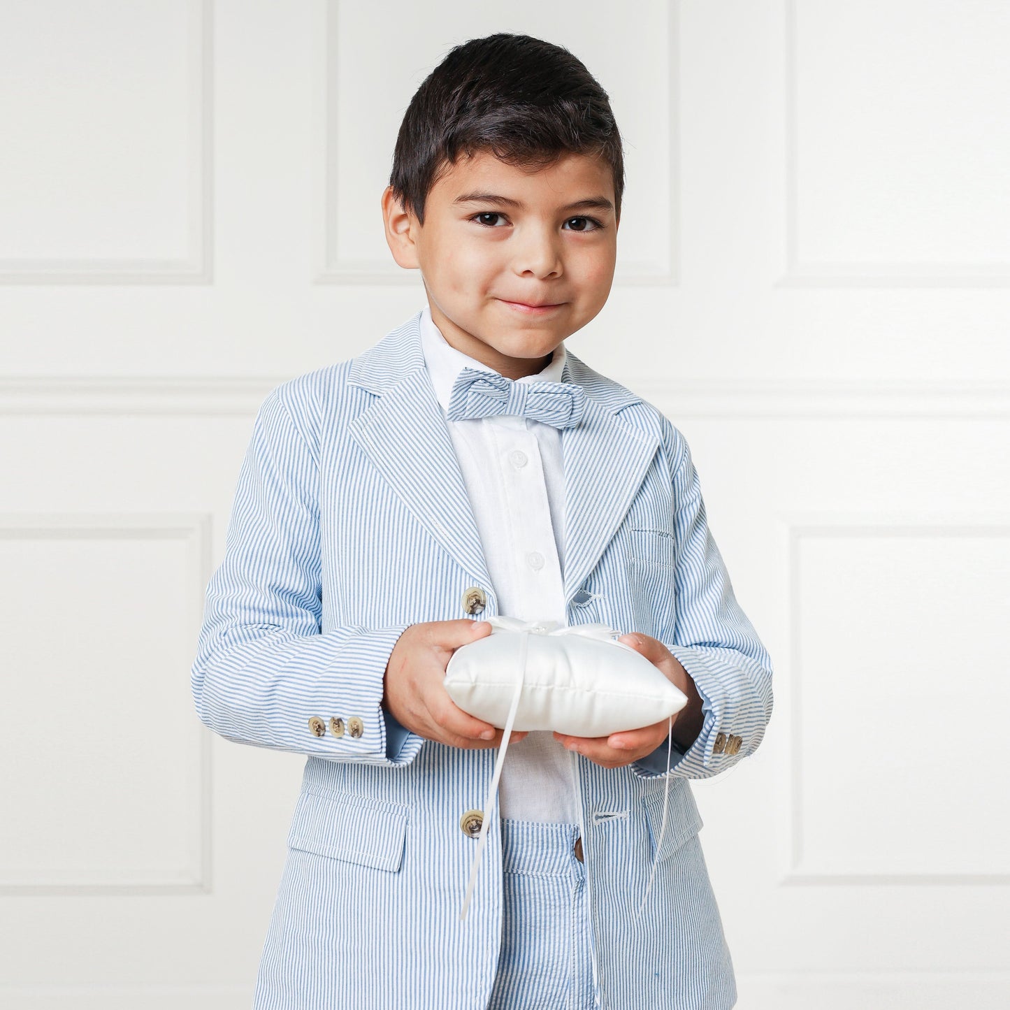 Organic Seersucker Suit Jacket - Baby