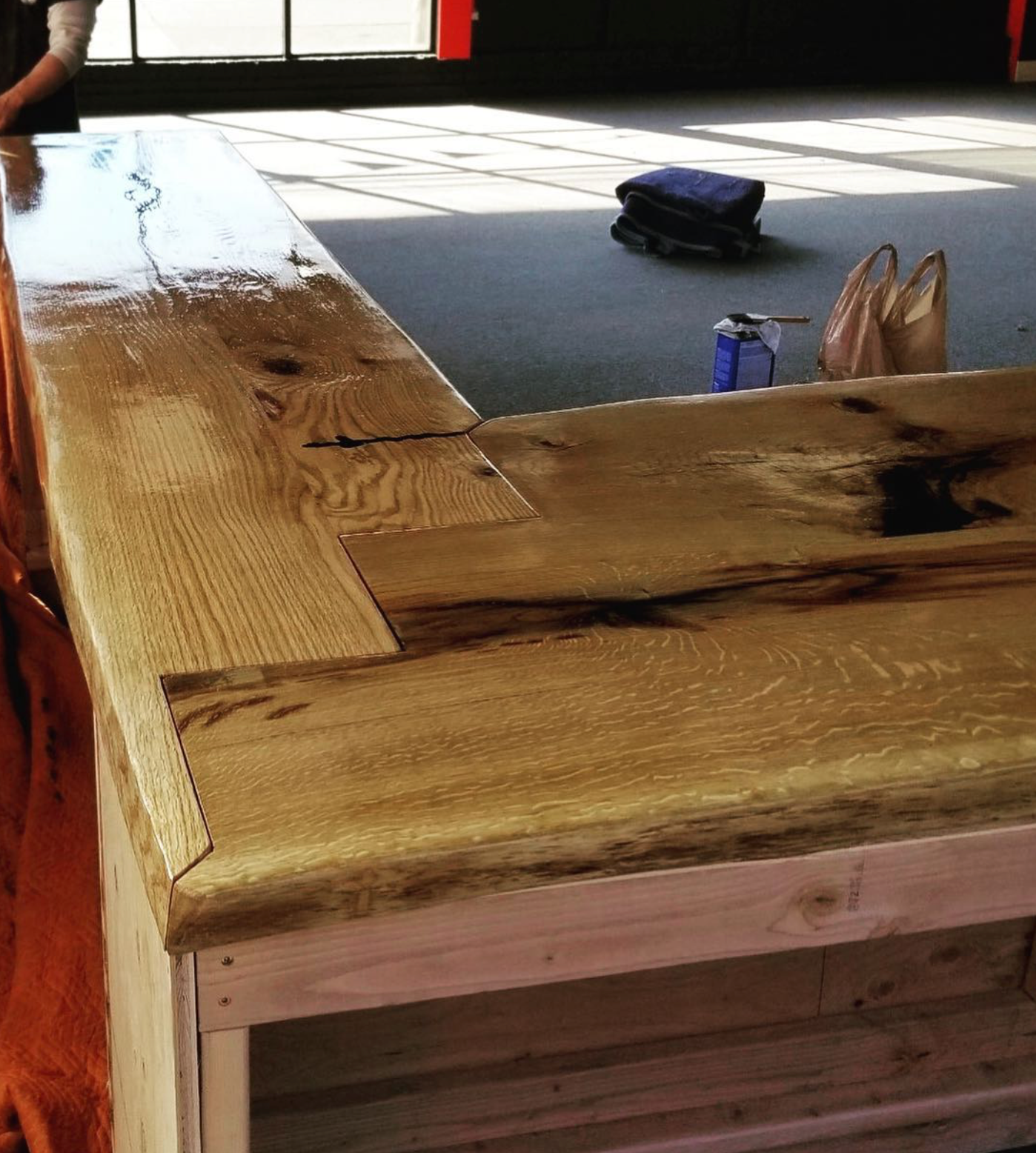 Live Edge White Oak Countertop