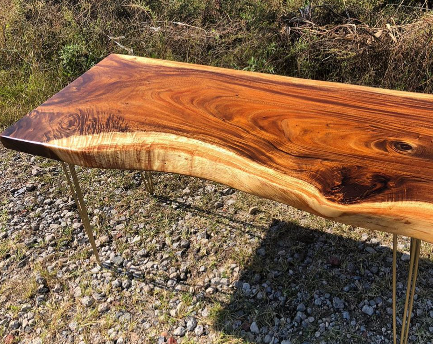 Live Edge Acacia Desk