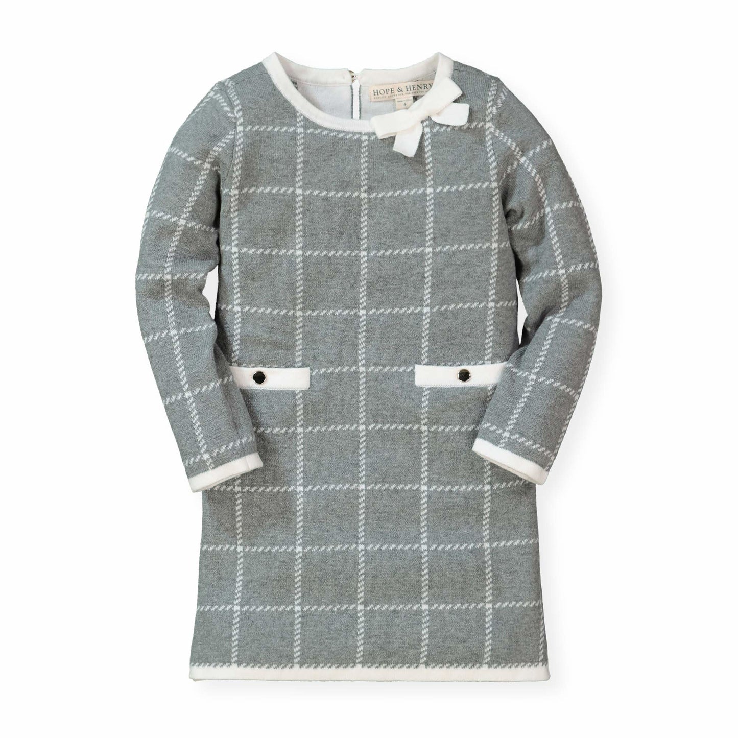 Bow Detail Sweater Dress - Baby