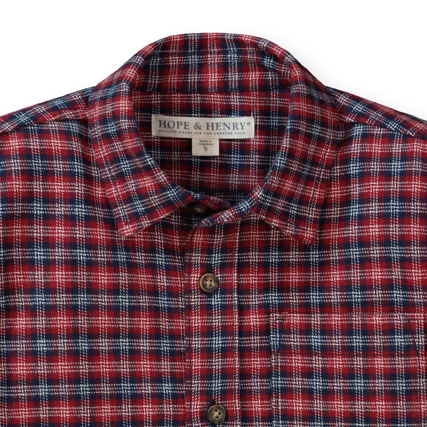 Brushed Flannel Button Down Shirt