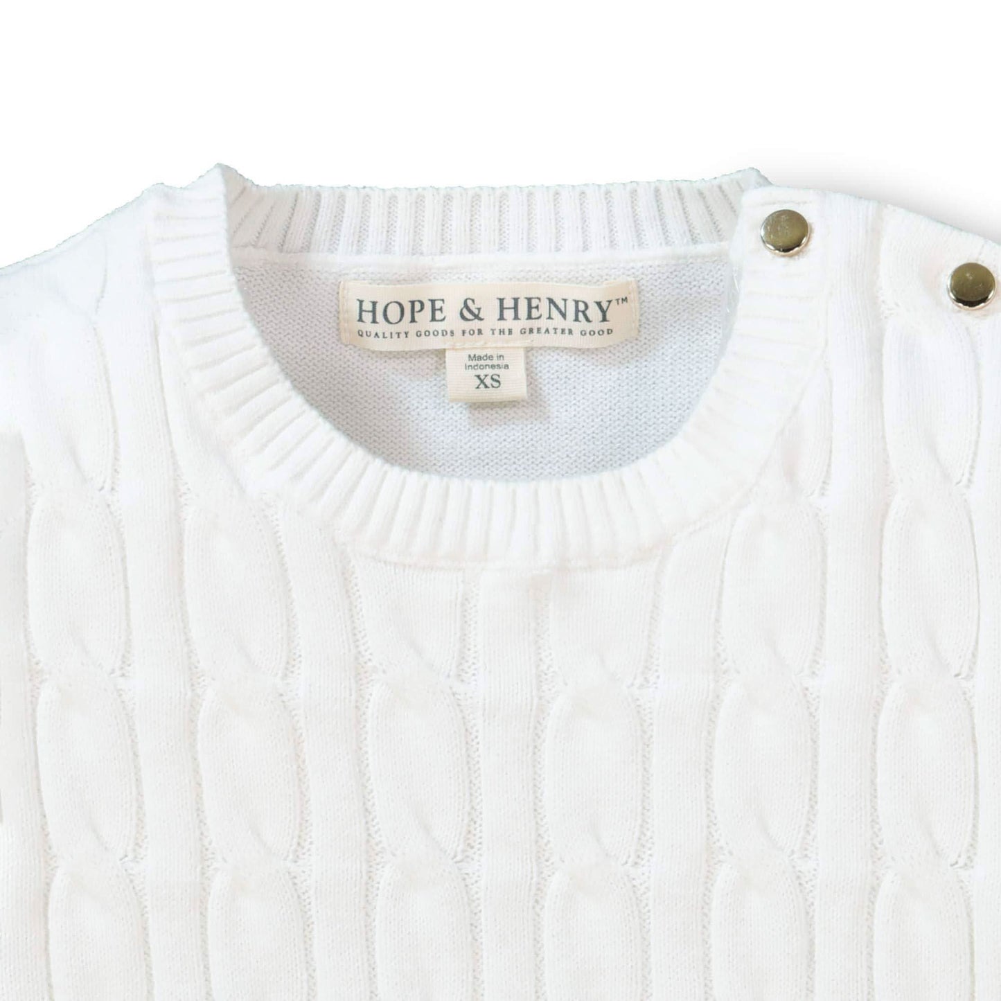 Cable Front Sweater