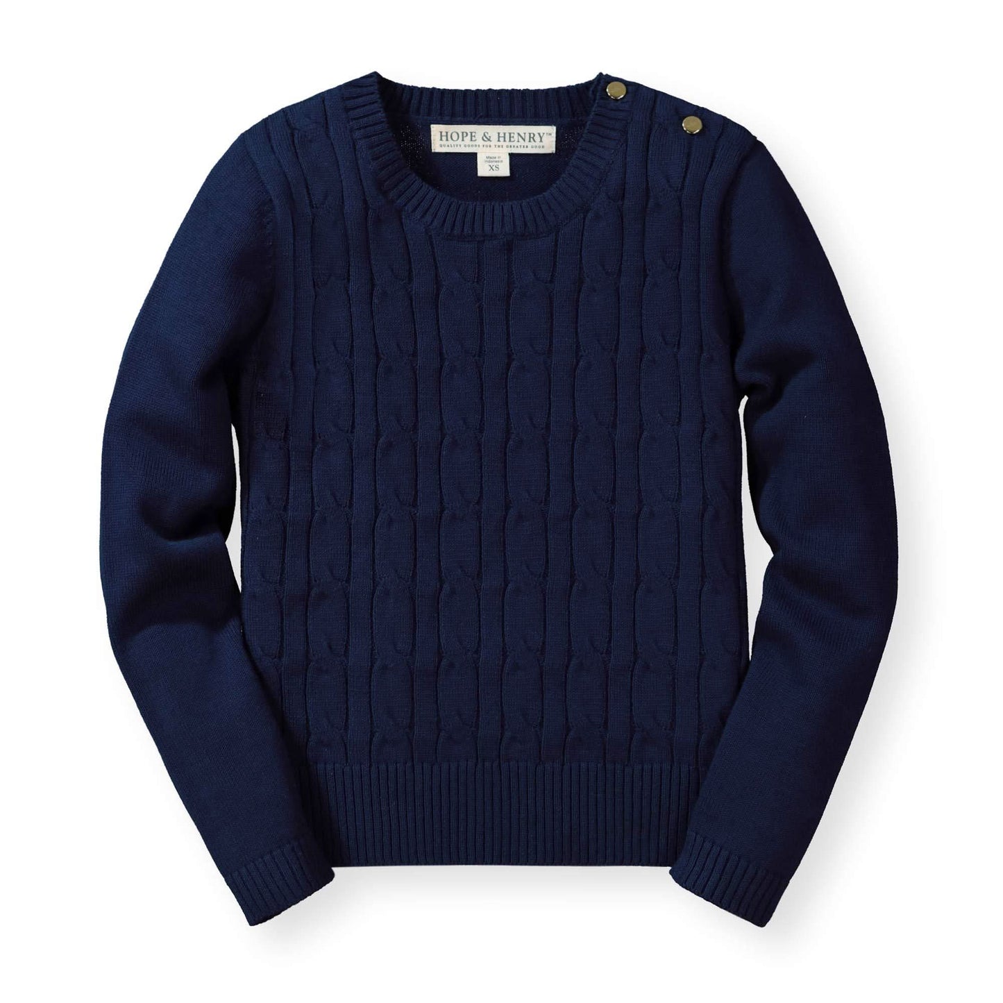 Cable Front Sweater - Baby