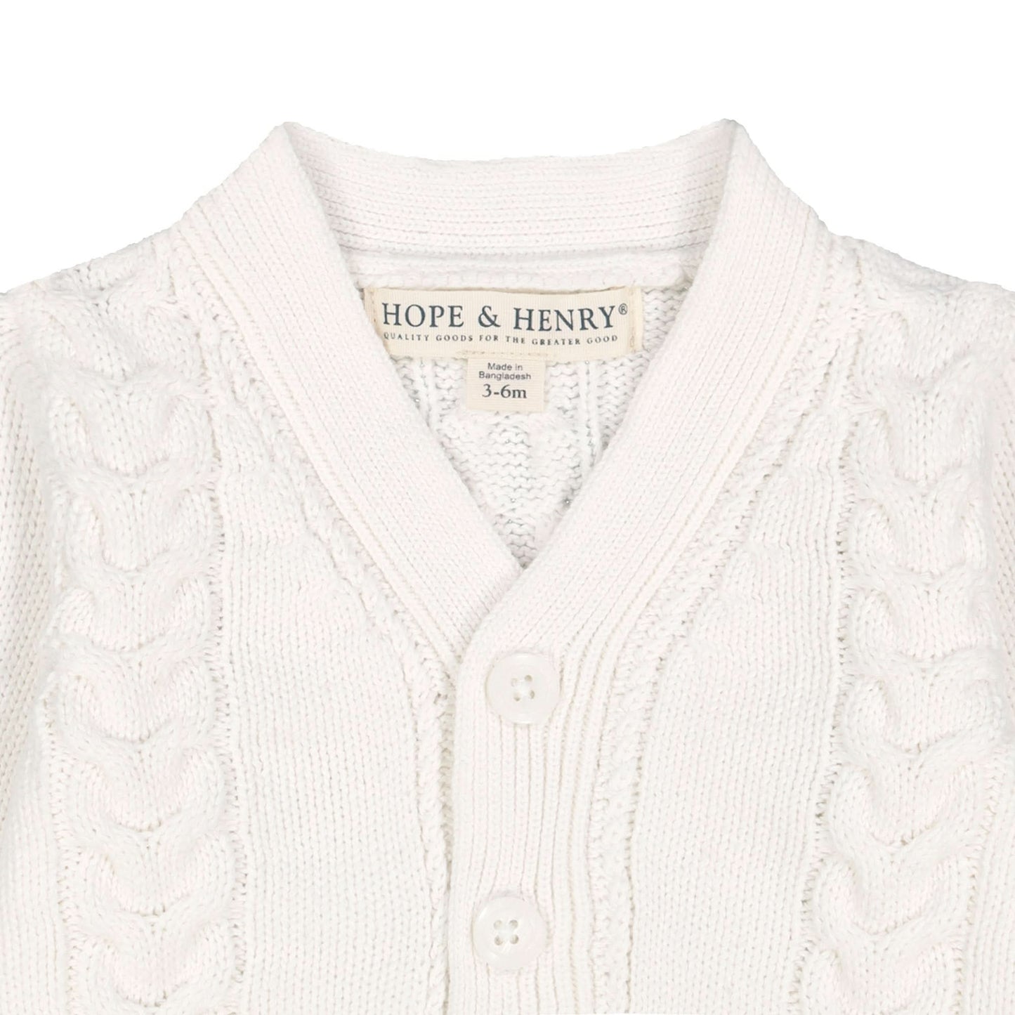 Cable Knit Cardigan Sweater
