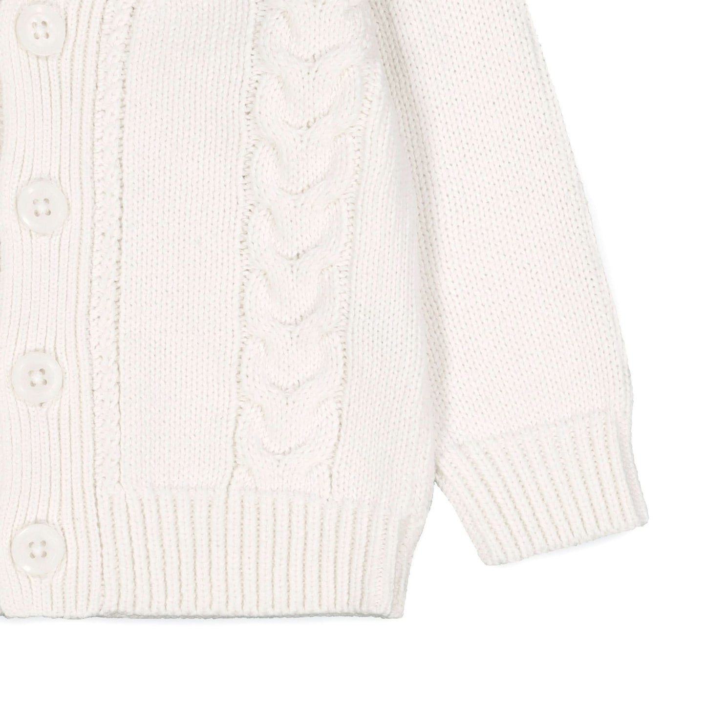 Cable Knit Cardigan Sweater