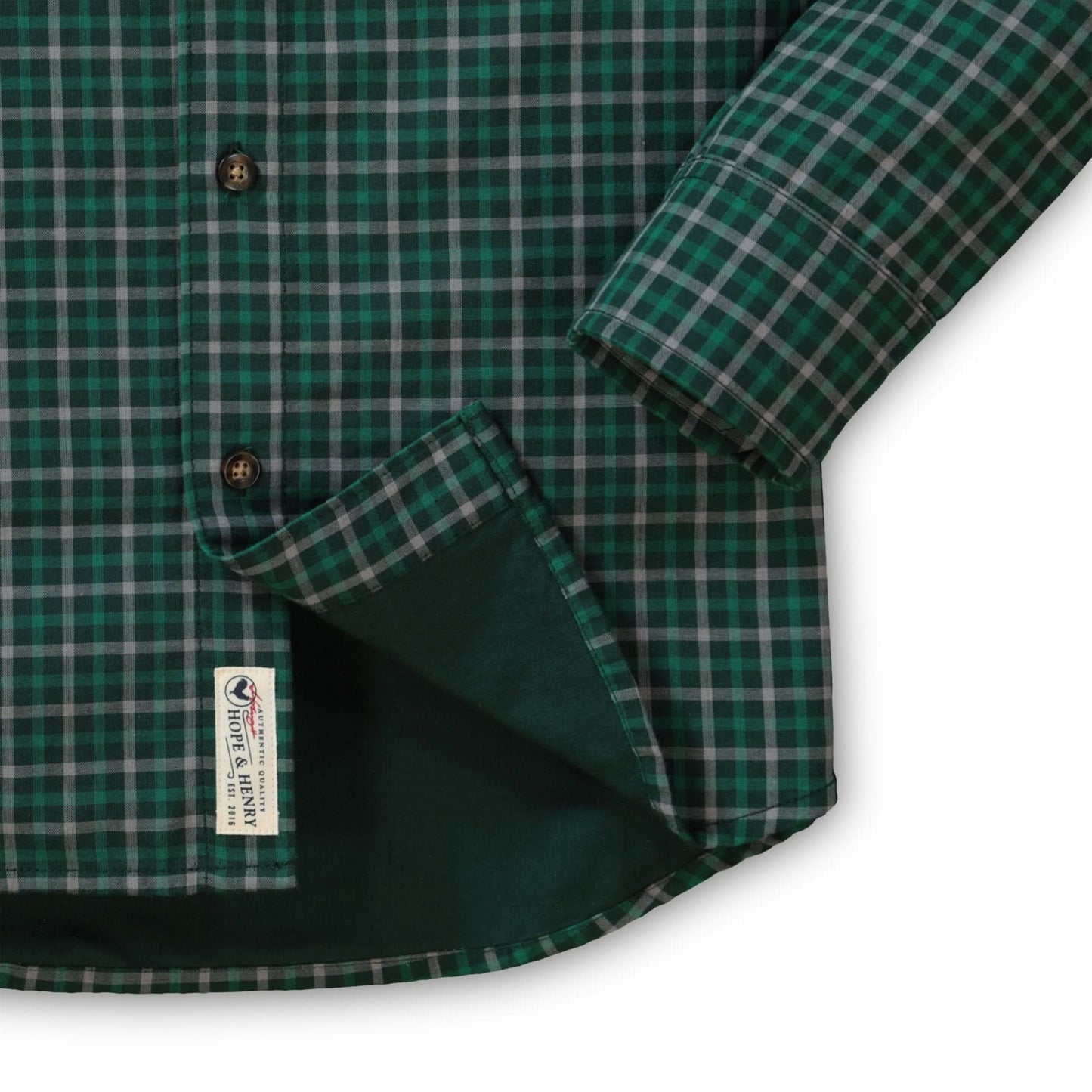 Convertible Double Weave Button Down Shirt