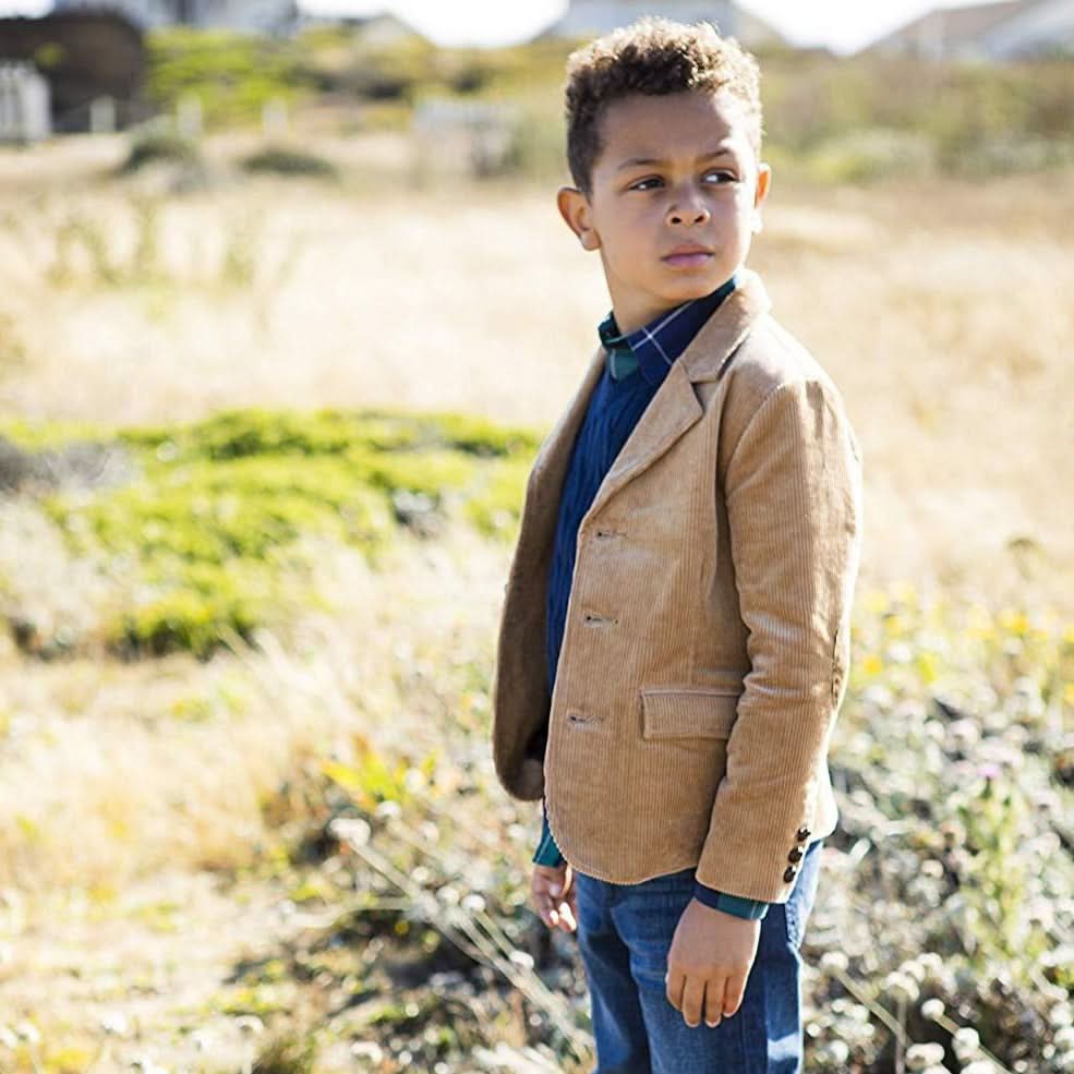 Corduroy Blazer with Elbow Patches - Baby