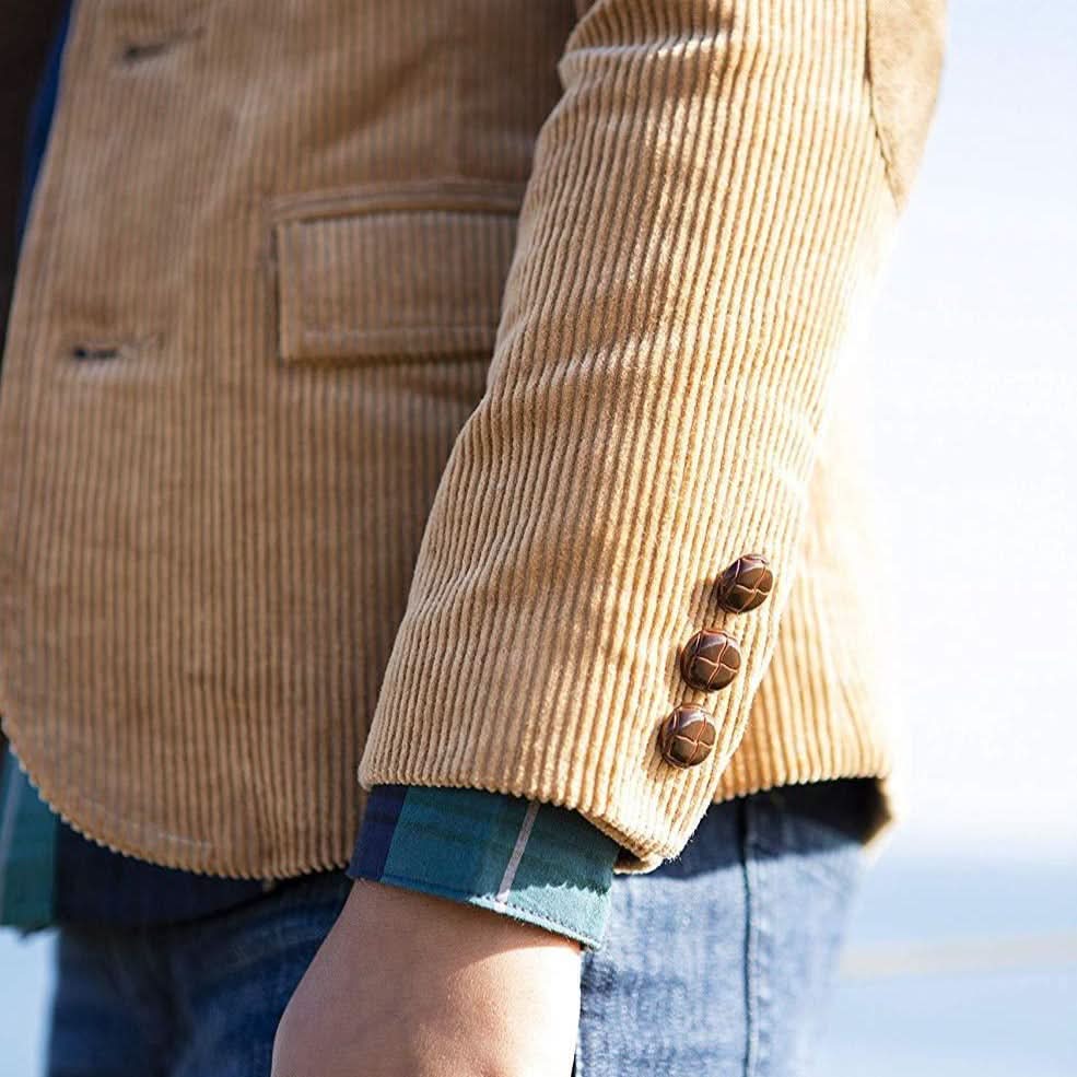 Corduroy Blazer with Elbow Patches - Baby