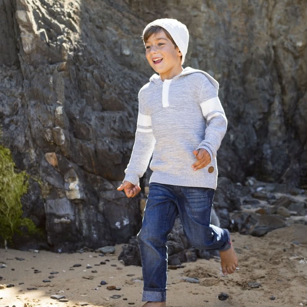 Hooded Pullover Sweater - Baby