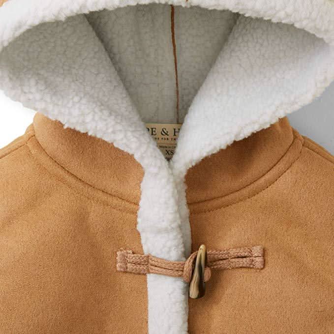 Hooded Shearling Jacket