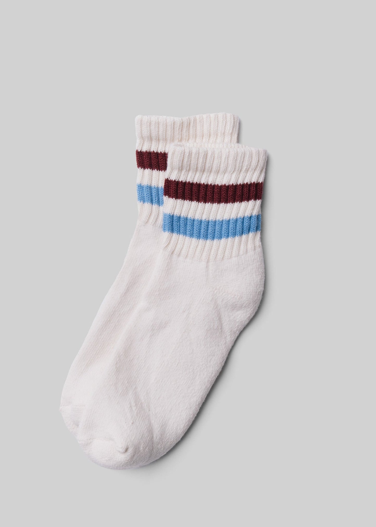 The Retro Stripe Quarter Crew