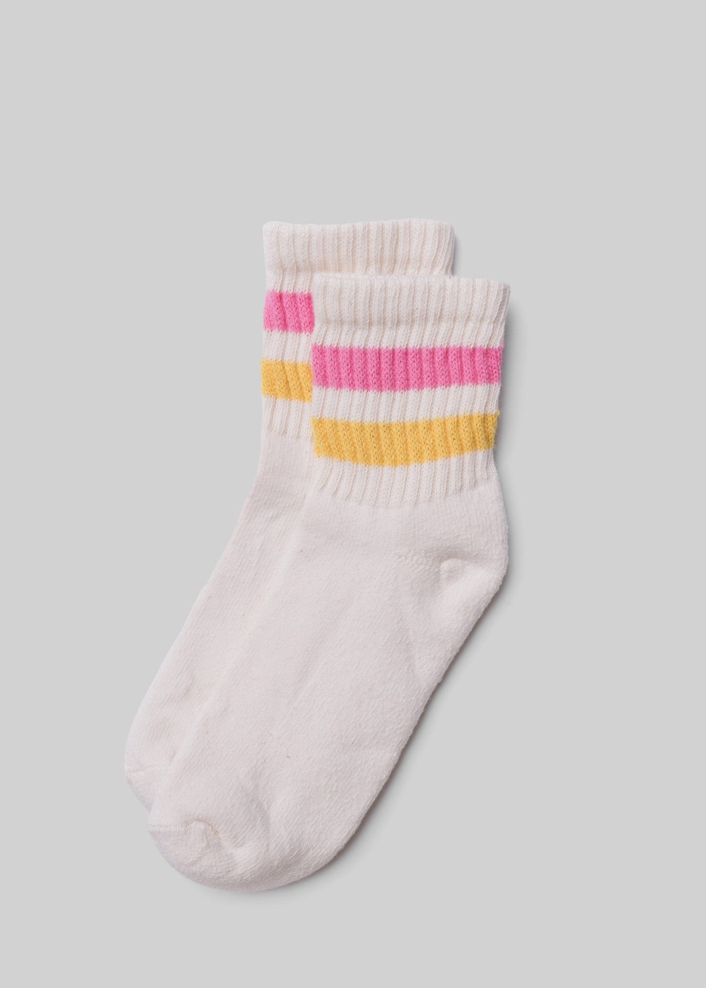 The Retro Stripe Quarter Crew