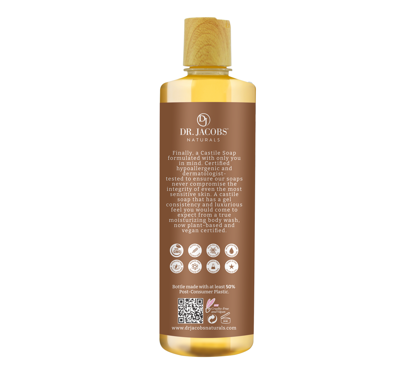 Sandalwood Castile Body Wash (All American)