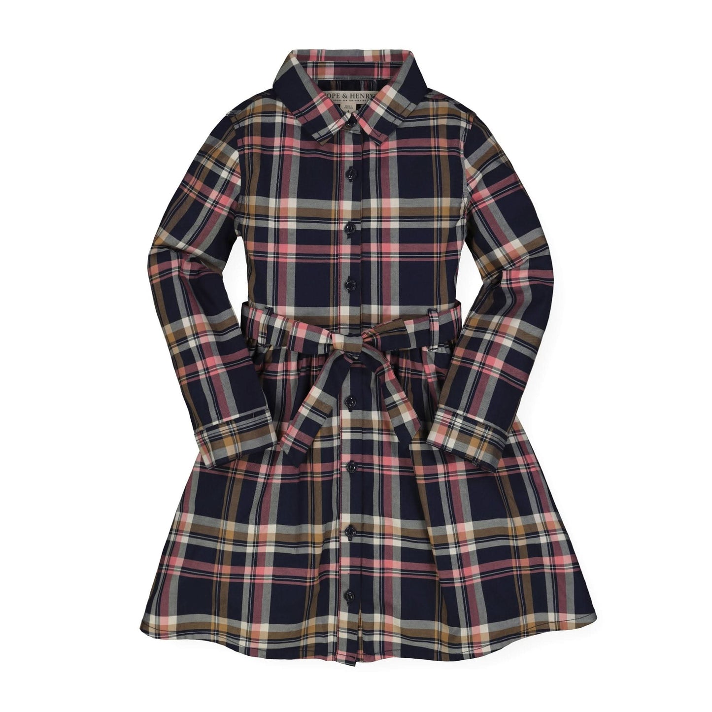 Tie-Waist Shirtdress
