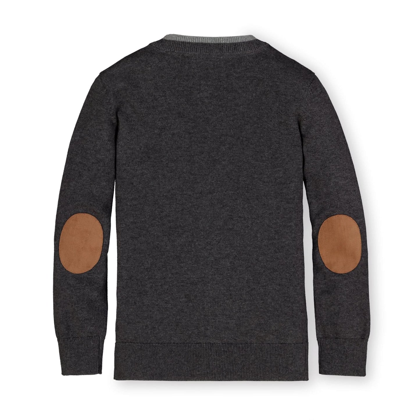 Organic Tipped Cardigan with Elbow Patches