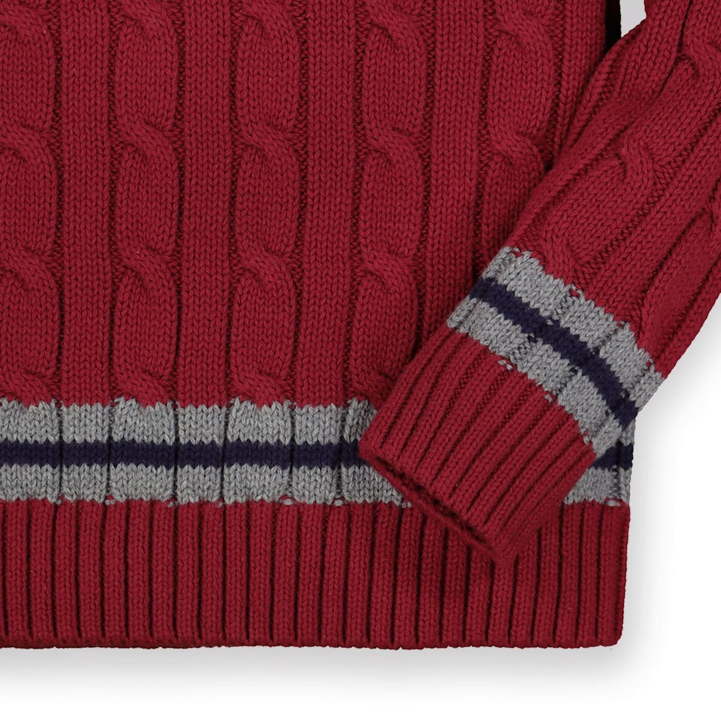 V-Neck Cricket Sweater