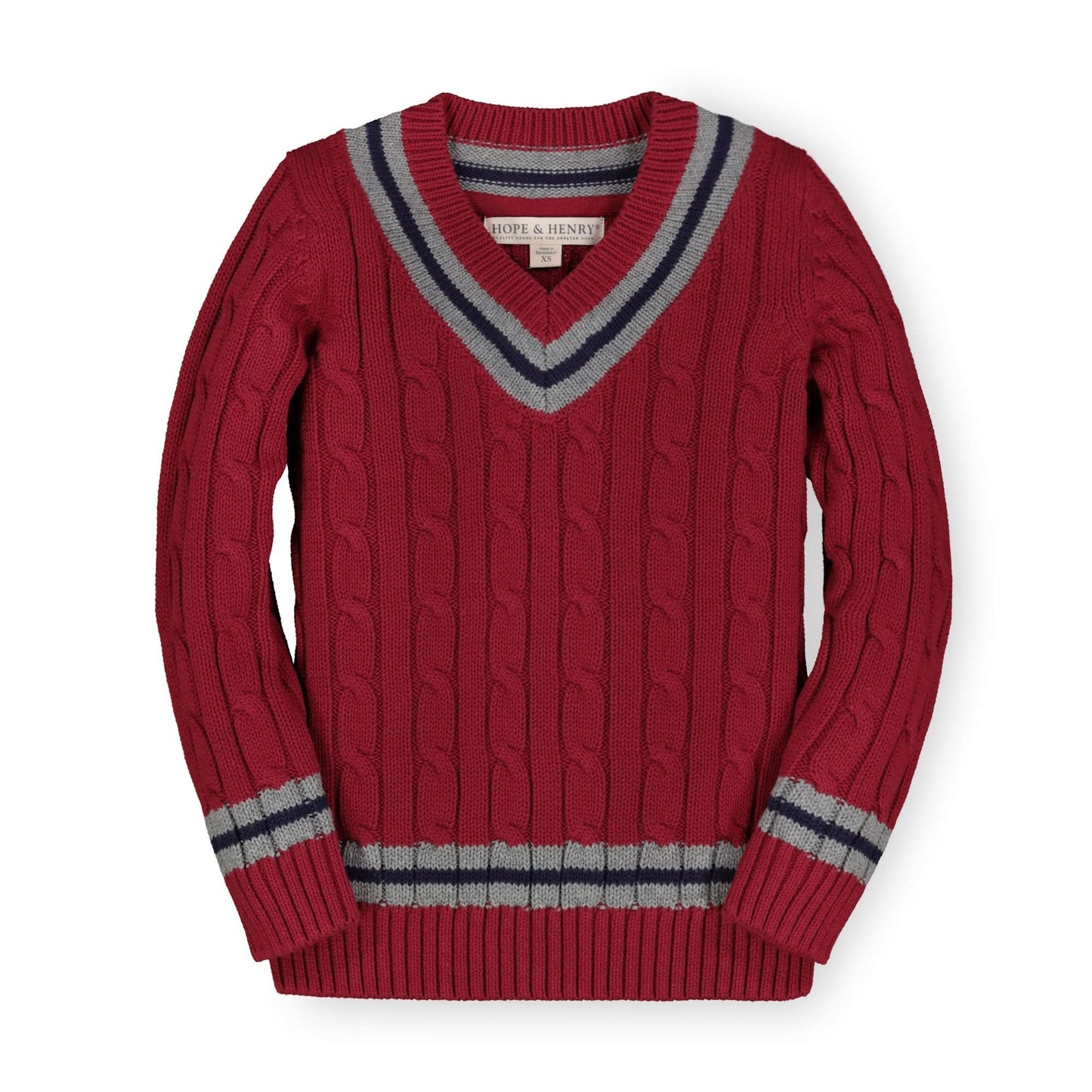 V-Neck Cricket Sweater