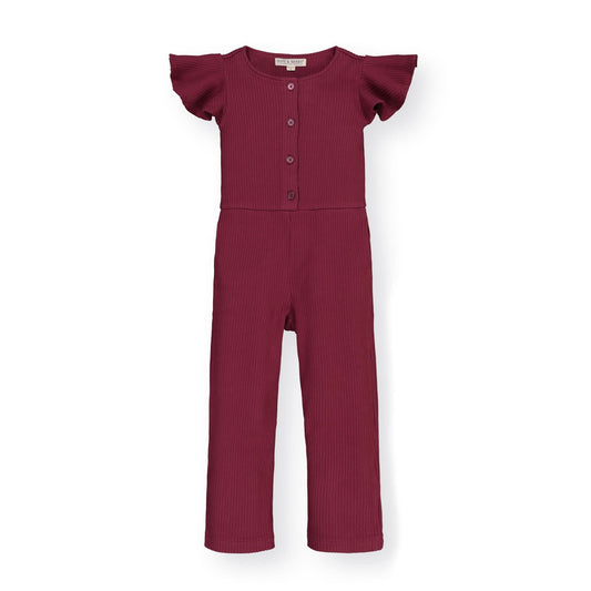 Rib Knit Organic Jumpsuit