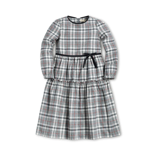 Tiered Flannel Dress - Baby