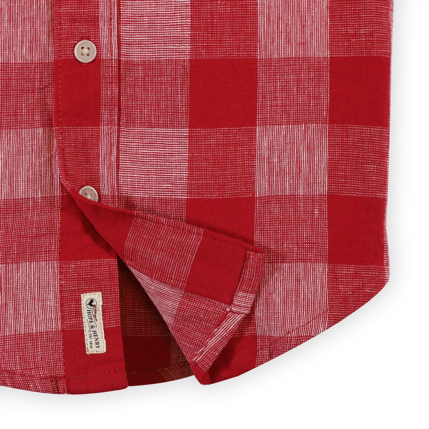 Linen Short Sleeve Button Down Shirt - Baby