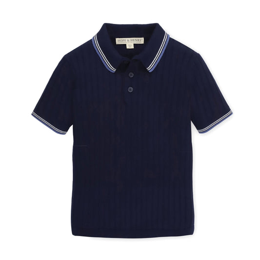 Short Sleeve Sweater Polo - Baby