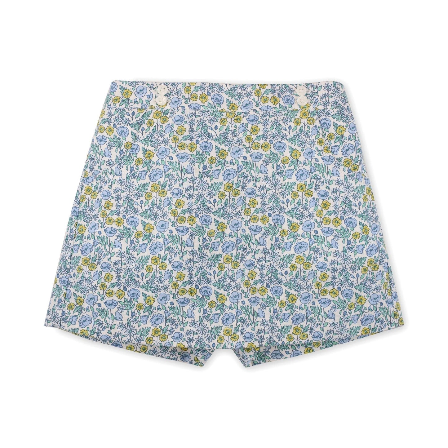 Button Front Skort - Baby