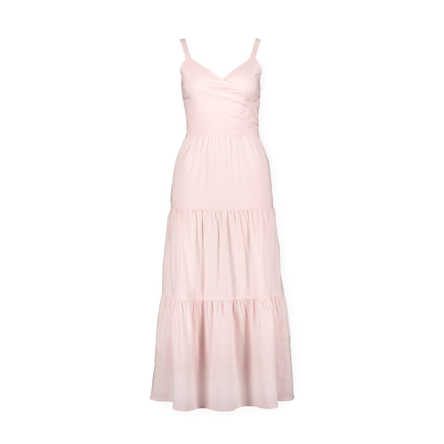 Tiered Wrap Dress