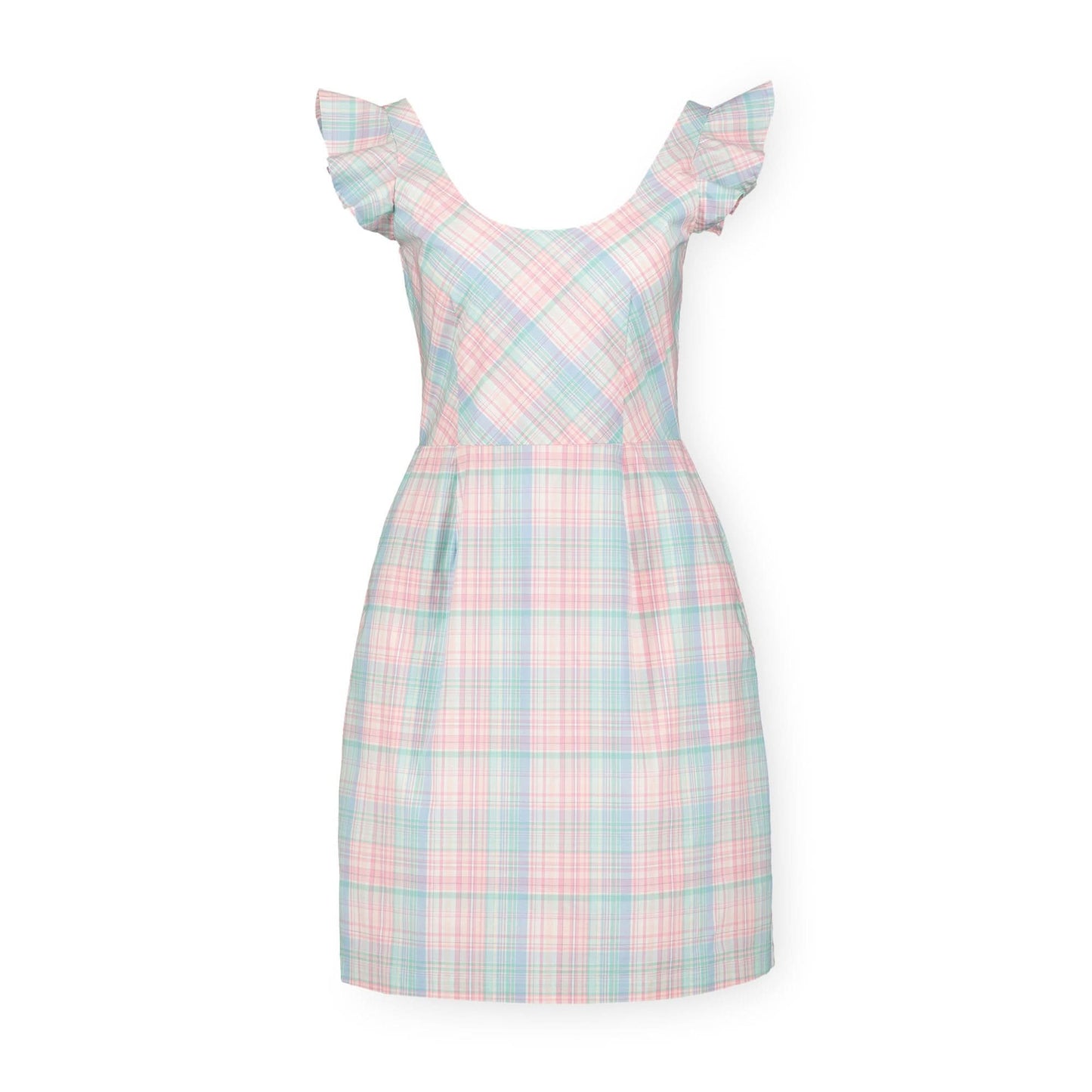 Flutter Sleeve Open Back Organic Dress
