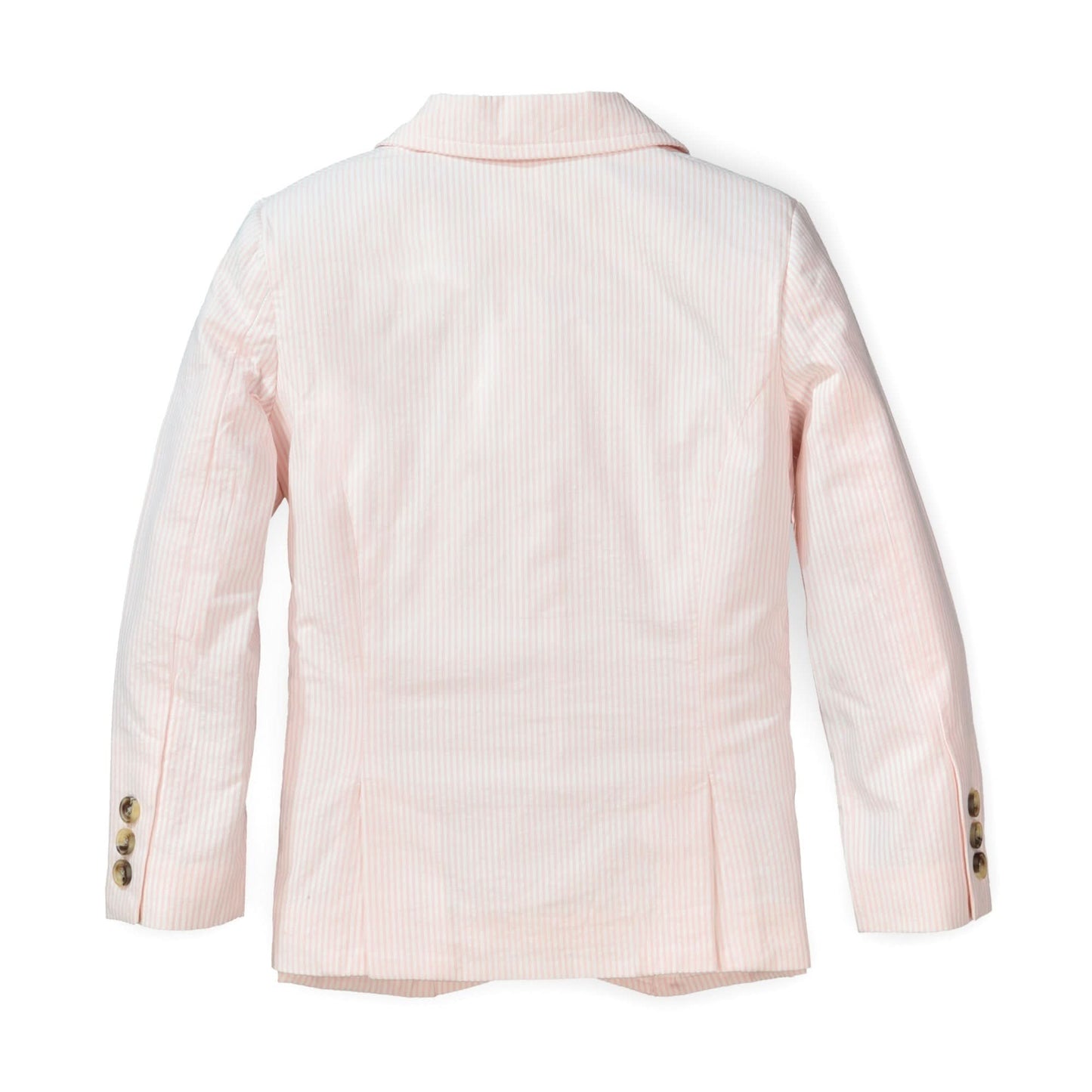 Organic Seersucker Suit Jacket Classic Pink - Baby