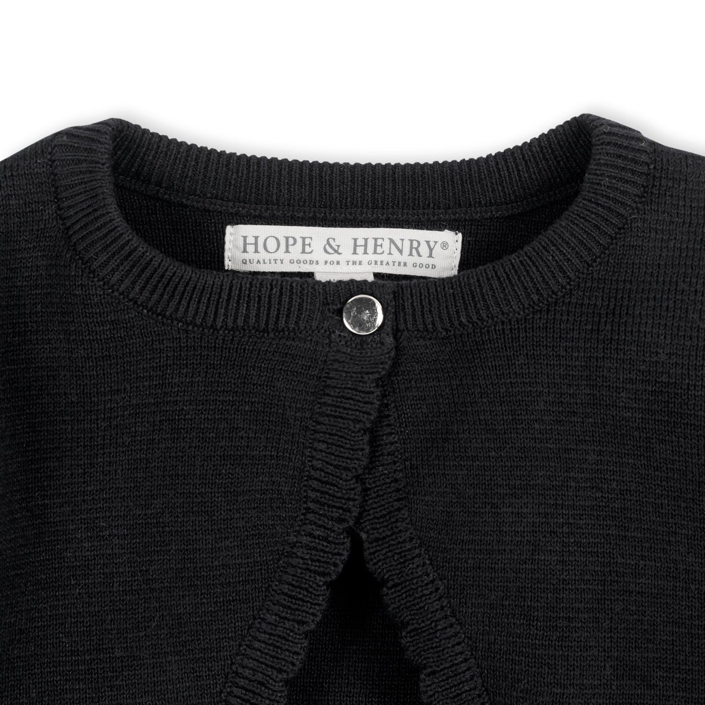 Organic Cropped Milano Cardigan - Baby