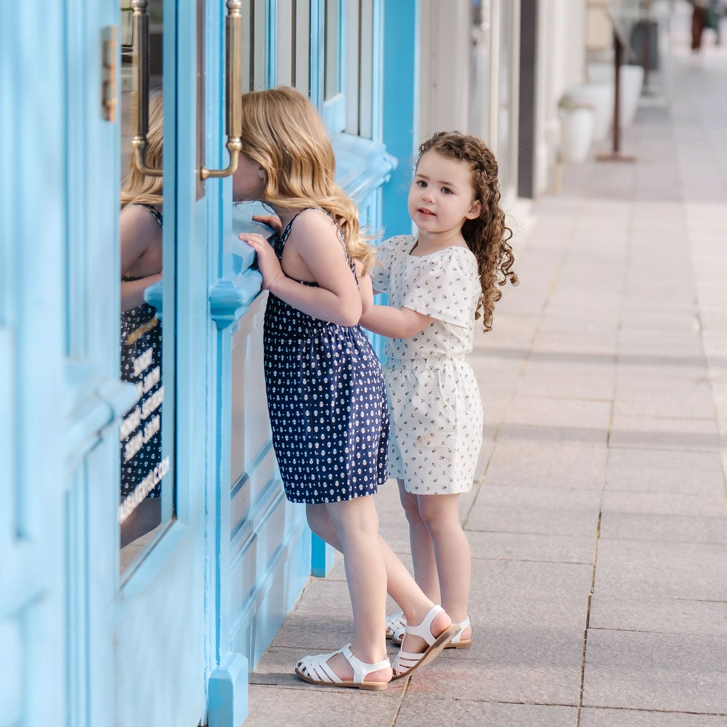 Organic Knit Flutter Romper