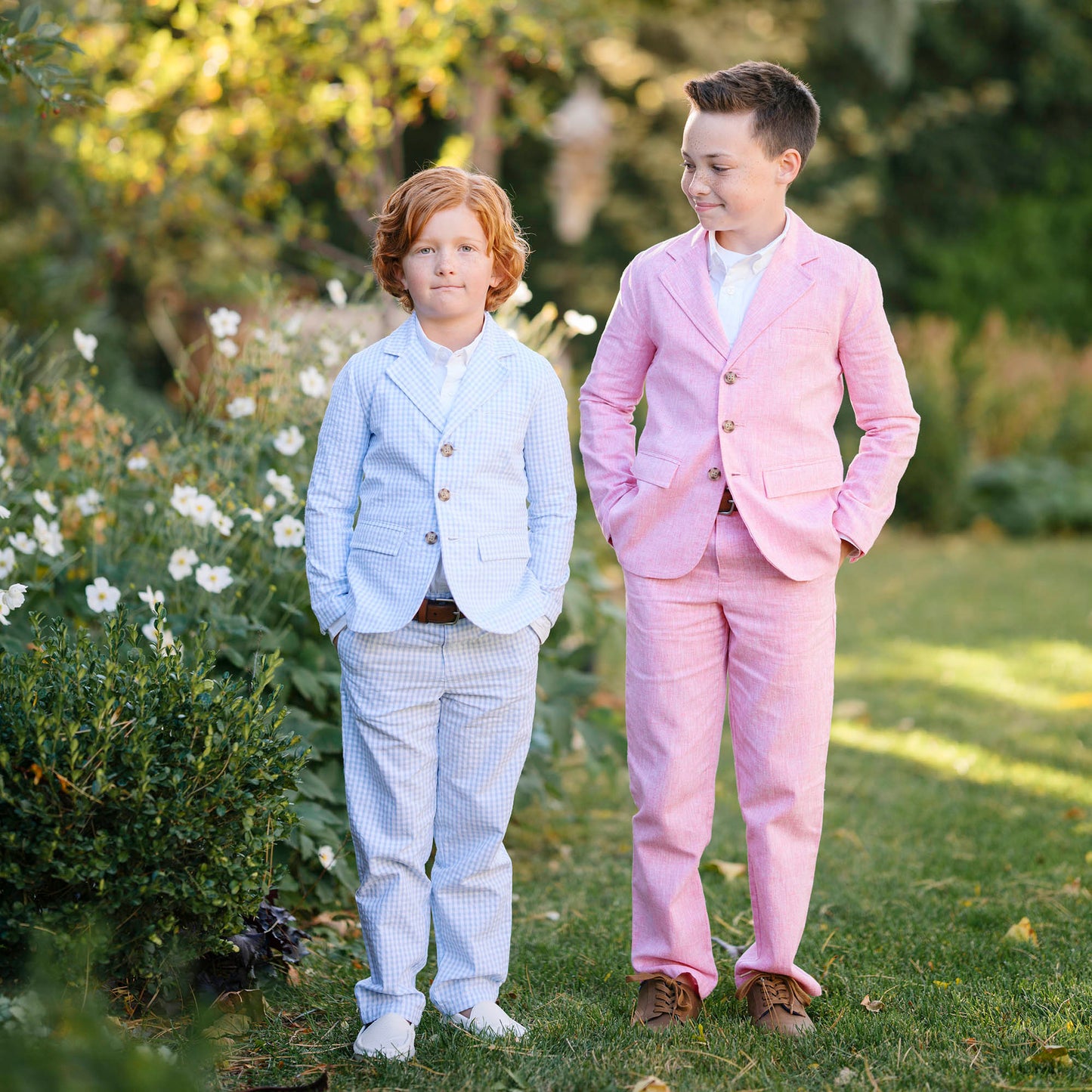 Organic Seersucker Suit Jacket