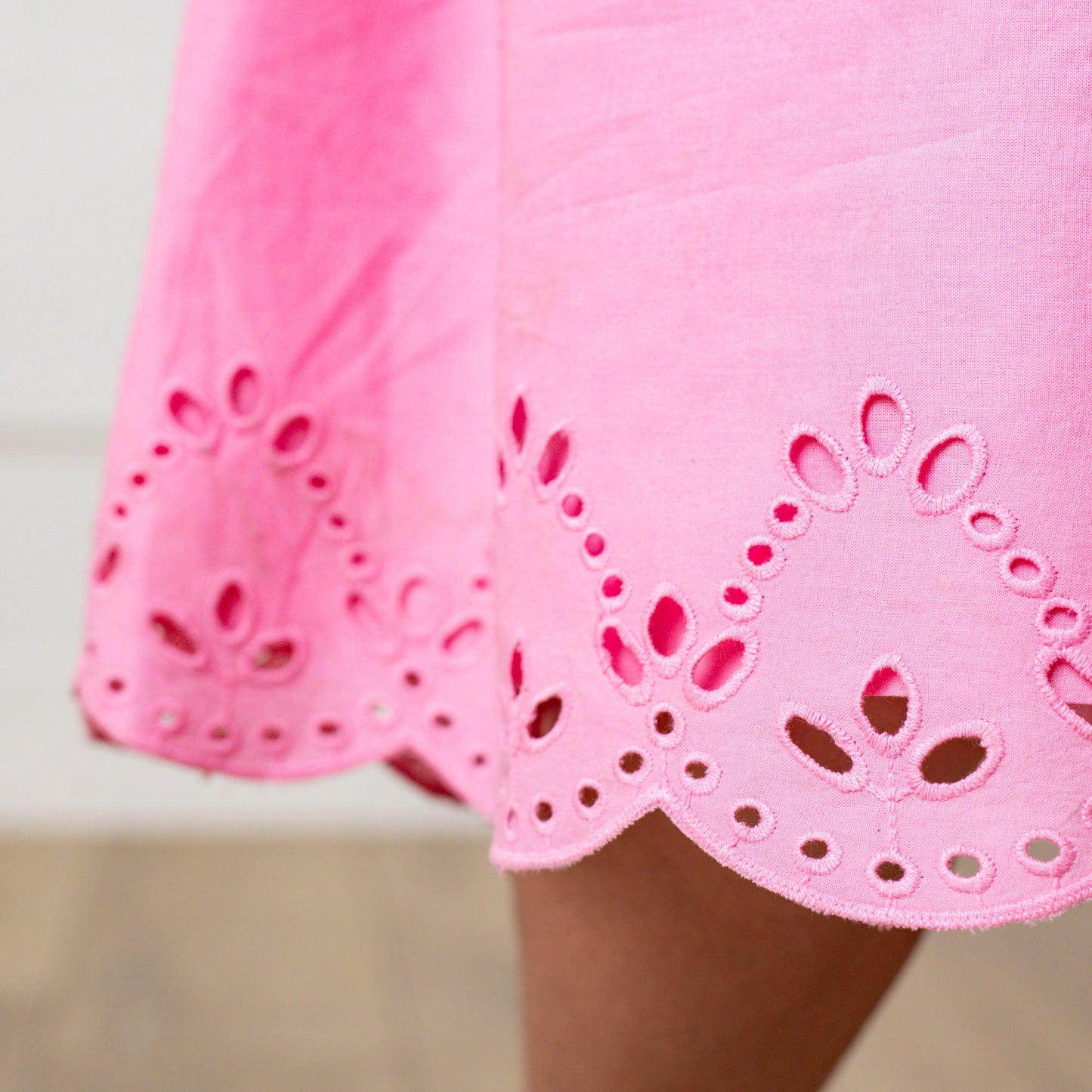 Organic Ruffle Collar Party Dress