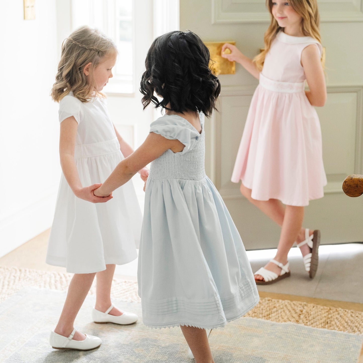 Organic Sateen Flower Girl Dress