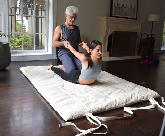 Shiatsu Thai Reiki Massage Mat - All Cotton Made in USA