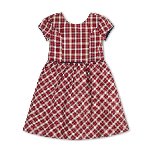 Short Sleeve Organic Schoolgirl Dress - Baby