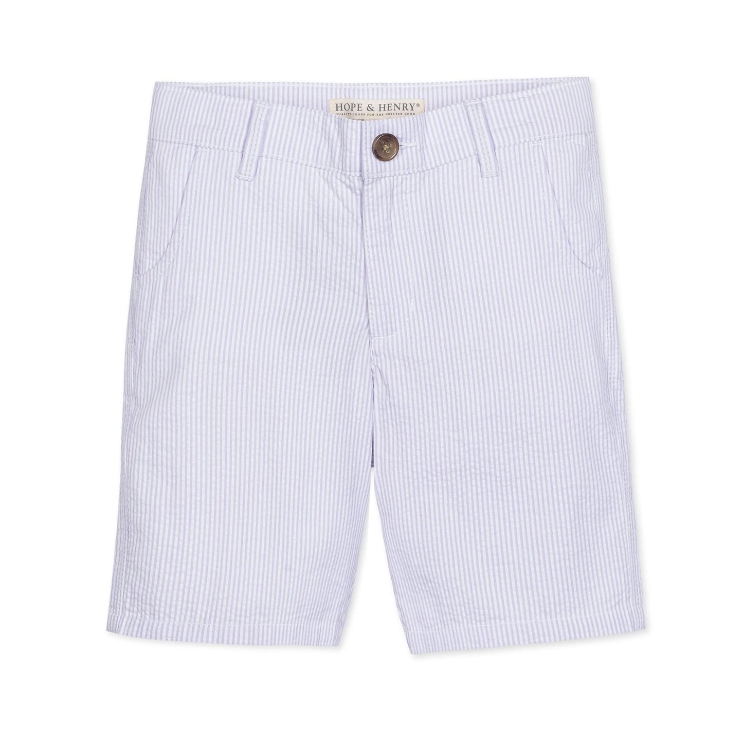 Organic Seersucker Short